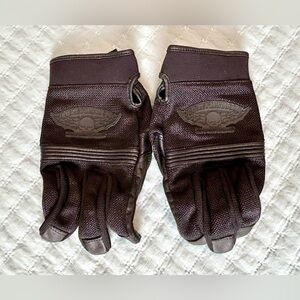 Men’s Winged Willie G Skull Gloves Large